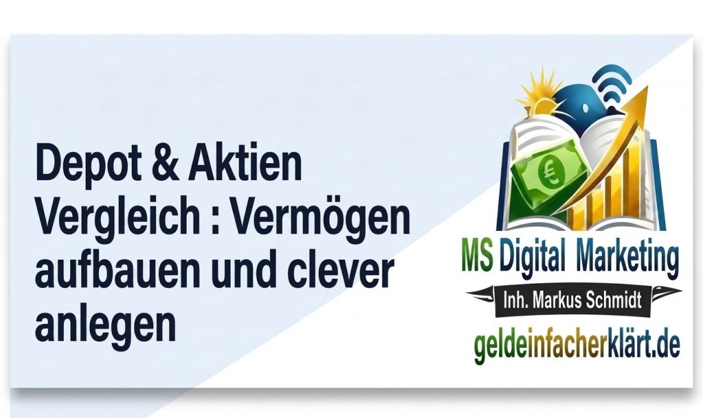 Depot & Aktien Vergleich Header-Banner von GeldEinfachErklärt.de